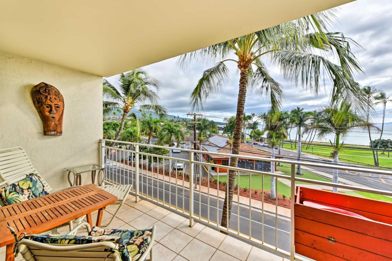 Condo With Private Lanai, Ocean View And On-Site Pool! Kihei Exterior photo