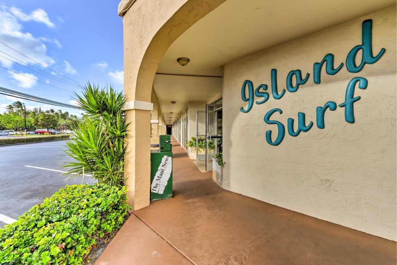 Condo With Private Lanai, Ocean View And On-Site Pool! Kihei Exterior photo